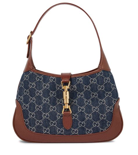 gucci jackie bag 2024|Gucci jackie denim bag.